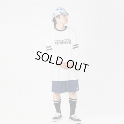 画像7: 【40％OFF】MxMxM マジカルモッシュミスフィッツ MxMxM どろどろ FOOTBALL Tシャツ WHITE