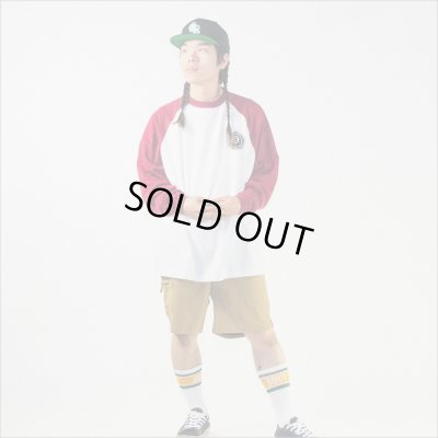 画像12: CAPTAIN STREET 8Ball Raglan L/S Tシャツ BURGUNDY キャプテンストリート