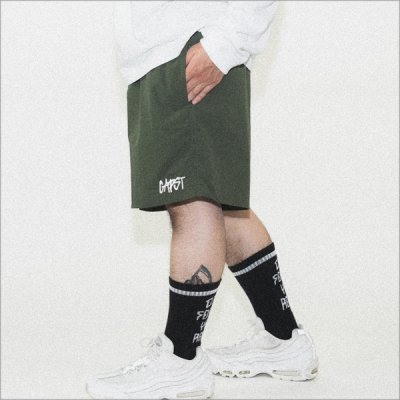 画像12: 【20％OFF】CAPTAIN STREET CAPST Logo ショーツ OLIVE キャプテンストリート
