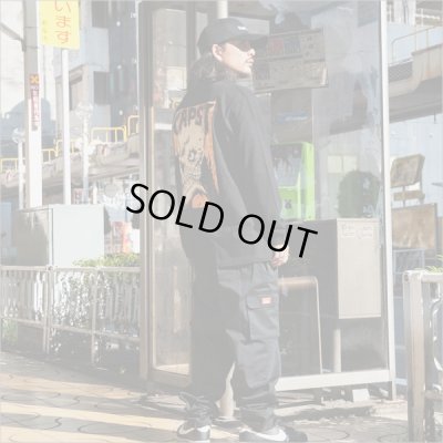 画像7: CAPTAIN STREET Skull CTK L/S Tシャツ BLACK キャプテンストリート