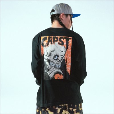 画像10: CAPTAIN STREET Skull CTK L/S Tシャツ BLACK キャプテンストリート