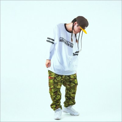 画像9: 【40％OFF】MxMxM マジカルモッシュミスフィッツ MxMxM どろどろ FOOTBALL Tシャツ WHITE