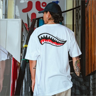 画像9: CAPTAIN STREET Shark Mouth Tシャツ WHITE キャプテンストリート