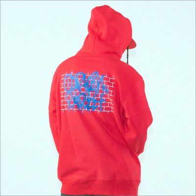 画像12: 【20%OFF】【送料無料】CAPTAIN STREET Wall P/Oパーカー RED キャプテンストリート
