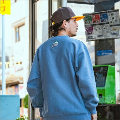 画像7: 【送料無料】MxMxM マジカルモッシュミスフィッツ MxMxM RIDE CLUB クルーネックスウェット BLUE