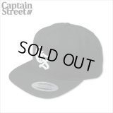 CAPTAIN STREET Classic CS スナップバックキャップ BLACK キャプテンストリート