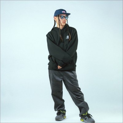 画像8: 【送料無料】CAPTAIN STREET Skull Head P/Oパーカー BLACK キャプテンストリート