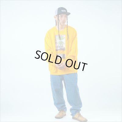 画像7: 【送料無料】KustomStyle カスタムスタイル BROWNYARD&SUNSHINE クルーネックスウェット GOLD