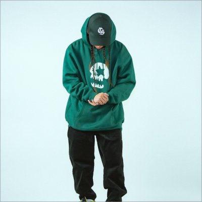 画像7: 【送料無料】MxMxM マジカルモッシュミスフィッツ MxMxM DOKURO P/Oパーカー GREEN