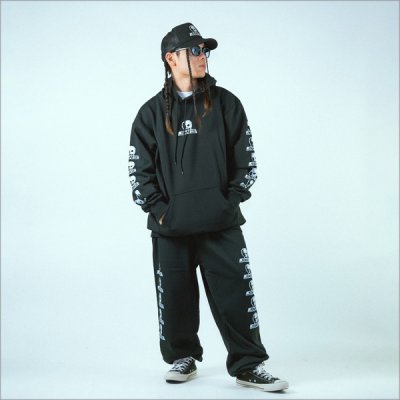 画像7: 【送料無料】SKULL SKATES スカルスケーツ ロゴ フォームメッシュキャップ BLACK