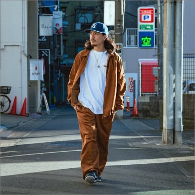 画像7: 【送料無料】COOKMAN クックマン Semiwide Chef パンツ コーデュロイ BROWN