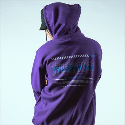 画像14: 【送料無料】CAPTAIN STREET isxnot コラボパーカー PURPLE キャプテンストリート