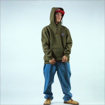 画像9: 【送料無料】CAPTAIN STREET Skull Head P/Oパーカー OLIVE キャプテンストリート