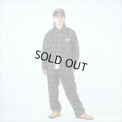 画像6: 【送料無料】KustomStyle カスタムスタイル SUPREME QUALITY '24 CHECK パンツ BLACK/WINE RED