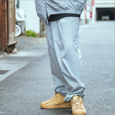 画像7: 【送料無料】CAPTAIN STREET Lettering ナイロンパンツ GRAY キャプテンストリート