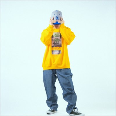 画像8: 【送料無料】KustomStyle カスタムスタイル BROWNYARD&SUNSHINE クルーネックスウェット GOLD