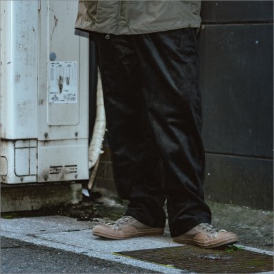 画像11: 【送料無料】COOKMAN クックマン Semiwide Chef パンツ コーデュロイ BLACK