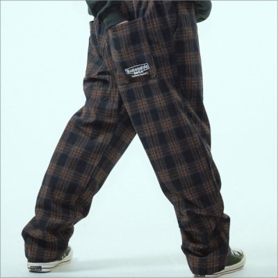 画像8: 【送料無料】KustomStyle カスタムスタイル SUPREME QUALITY '24 CHECK パンツ BLACK/WINE RED