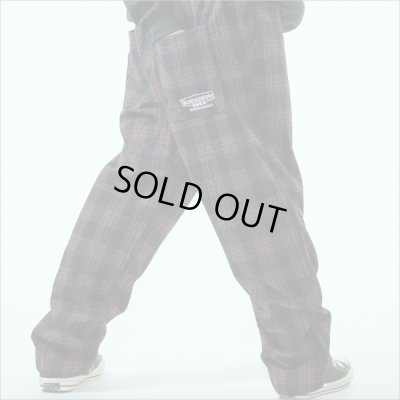 画像8: 【送料無料】KustomStyle カスタムスタイル SUPREME QUALITY '24 CHECK パンツ BLACK/WINE RED