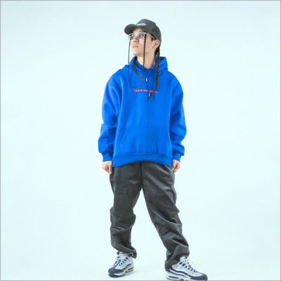 画像12: 【送料無料】Koner Gallery コーナーギャラリー TM PAINT -Flower seller in NY- P/Oパーカー BLUE