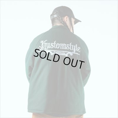 画像14: 【送料無料】KustomStyle カスタムスタイル PLAQUE CAR CLUB JKT GREEN