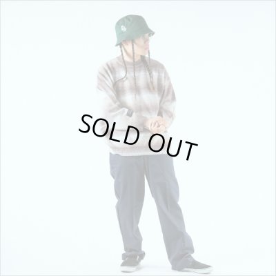 画像6: 【送料無料】Deviluse デビルユース Border Knit Crewneck BROWN