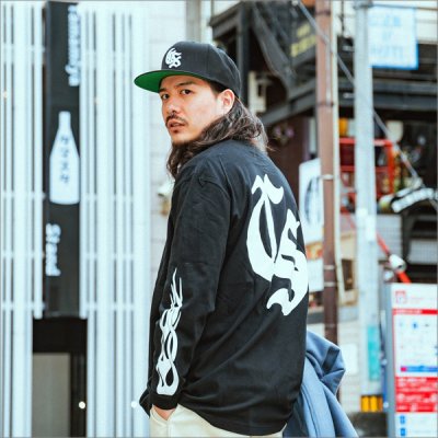 画像7: CAPTAIN STREET Classic CS スナップバックキャップ BLACK キャプテンストリート