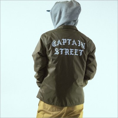 画像10: 【送料無料】CAPTAIN STREET FO コーチJKT BROWN キャプテンストリート