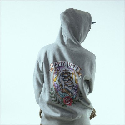 画像12: 【送料無料】CAPTAIN STREET Ship P/Oパーカー GRAY キャプテンストリート