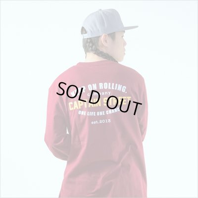 画像8: 【20％OFF】CAPTAIN STREET GS L/S Tシャツ BURGUNDY キャプテンストリート