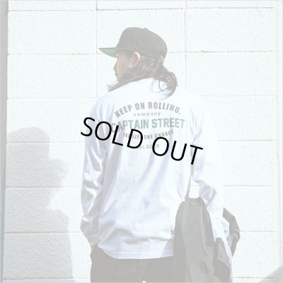 画像7: 【20％OFF】CAPTAIN STREET GS L/S Tシャツ WHITE キャプテンストリート