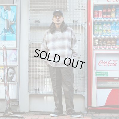 画像7: 【送料無料】Deviluse デビルユース Border Knit Crewneck BROWN