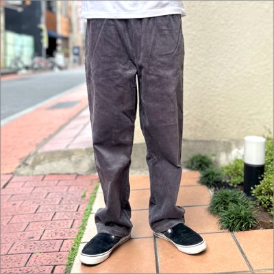画像2: 【送料無料】COOKMAN クックマン Semiwide Chef パンツ コーデュロイ CHARCOAL