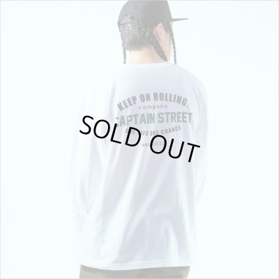 画像8: 【20％OFF】CAPTAIN STREET GS L/S Tシャツ WHITE キャプテンストリート