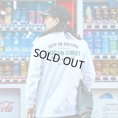 画像9: 【20％OFF】CAPTAIN STREET GS L/S Tシャツ WHITE キャプテンストリート