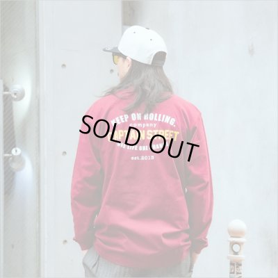 画像10: 【20％OFF】CAPTAIN STREET GS L/S Tシャツ BURGUNDY キャプテンストリート