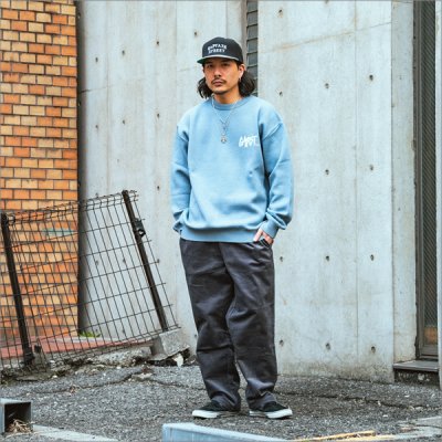 画像12: 【送料無料】COOKMAN クックマン Semiwide Chef パンツ コーデュロイ CHARCOAL