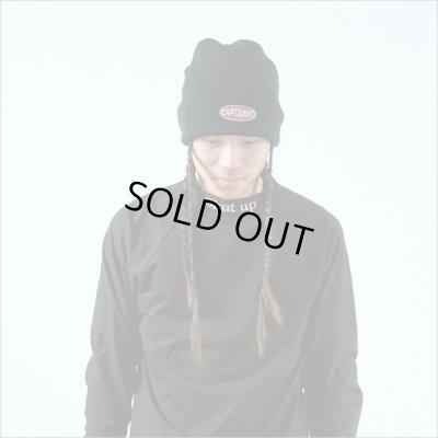 画像13: CAPTAIN STREET Oval Logo ニットキャップ BLACK キャプテンストリート
