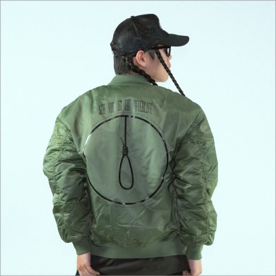 画像16: 【送料無料】isxnot イズノット suicide MA-1 2カラー