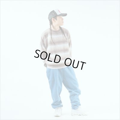 画像8: 【送料無料】Deviluse デビルユース Border Knit Crewneck BROWN