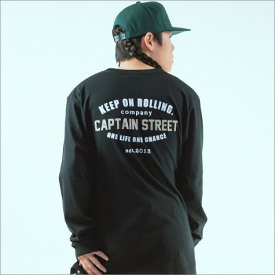 画像9: CAPTAIN STREET GS L/S Tシャツ BLACK キャプテンストリート