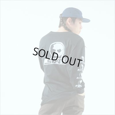 画像13: 【送料無料】SKULL SKATES スカルスケーツ Logo L/S Tee BLACK/WHITE