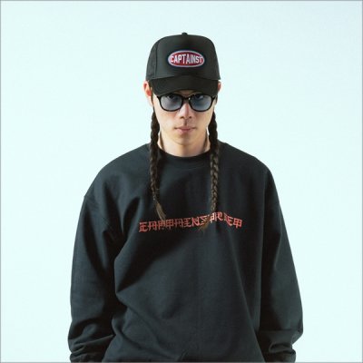 画像10: CAPTAIN STREET Oval Logo メッシュキャップ BLACK キャプテンストリート