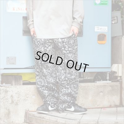 画像7: 【送料無料】COOKMAN クックマン Semiwide Chef パンツ Paisley BLACK