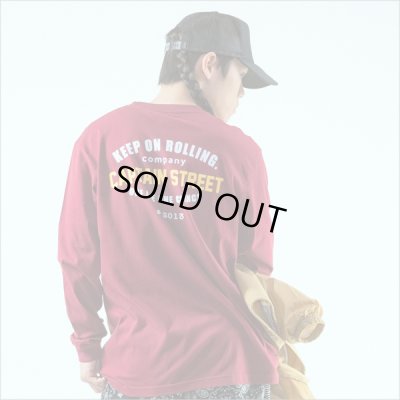 画像11: 【20％OFF】CAPTAIN STREET GS L/S Tシャツ BURGUNDY キャプテンストリート