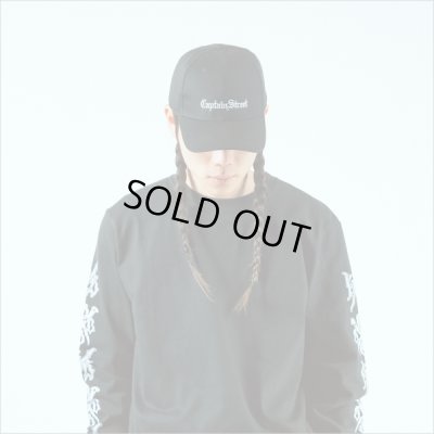 画像6: CAPTAIN STREET Old English キャップ BLACK キャプテンストリート