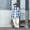 画像7: 【送料無料】KustomStyle カスタムスタイル STARLITE L/Sチェックシャツ BLUE/NAVY