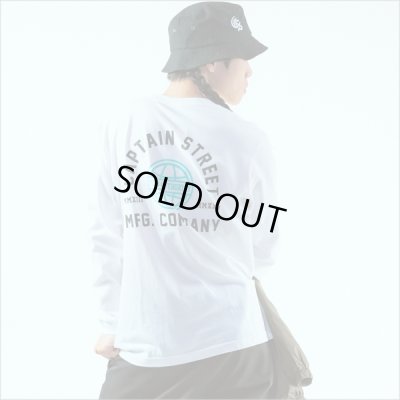 画像9: CAPTAIN STREET WFA L/S Tシャツ WHITE キャプテンストリート