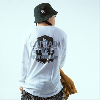 画像11: CAPTAIN STREET KYE L/S Tシャツ WHITE キャプテンストリート