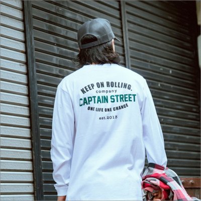 画像15: CAPTAIN STREET GS L/S Tシャツ WHITE キャプテンストリート